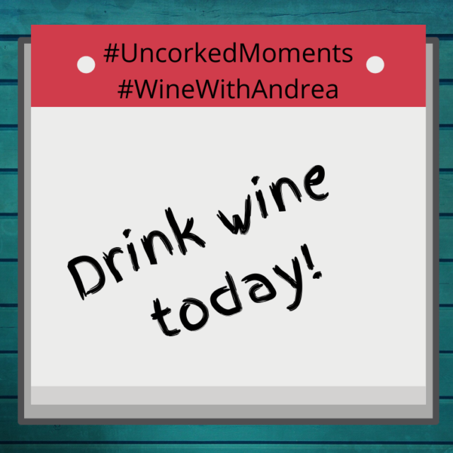 Uncorked Moments wine calendar